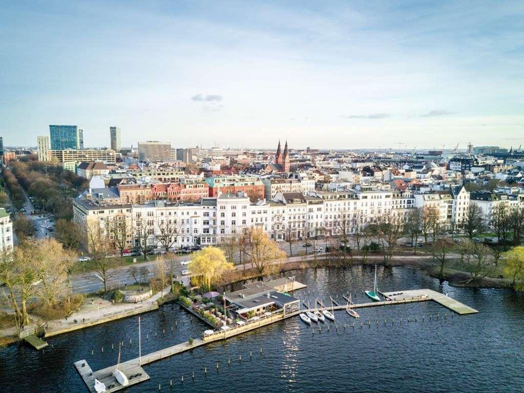 Relexa Hotel Bellevue An Der Alster Hamburg Ngoại thất bức ảnh